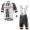2017 Sunweb Pro bianco abbigliamento Ciclismo Completo Maglia Ciclismo Corta e Salopette 26577-NT