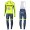 2016 Tinkoff Race Team Squadre Pro Abbigliamento Ciclismo Maglia Ciclismo Manica Lunga e Salopette Lunga 12606-VC