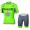 2016 Tinkoff Saxo Bank Fluo Green Nuovo abbigliamento Bici Completo Maglia Ciclismo Corta e Pantaloncini 75016-LW