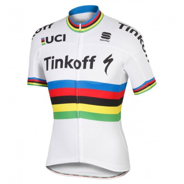 2016 TINKOFF World Champion Maglia Ciclismo Manica Corta 78420-II