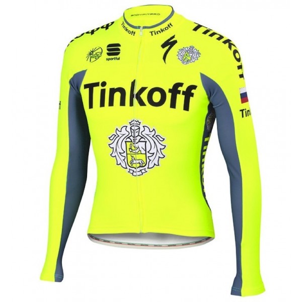 2016 Tinkoff Race Team Maglie Ciclismo Manica Lunga 89342-GH