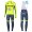 2016 Tinkoff Race Team Thermo Squadre Pro Abbigliamento Ciclismo Maglia Ciclismo Manica Lunga e Salopette Lunga 92380-QP