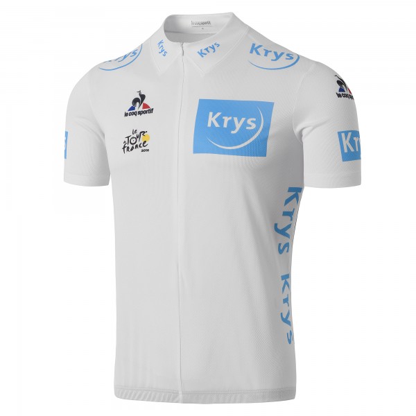 Tour De France white Maglia Ciclismo Manica Corta 2016 86341-EH