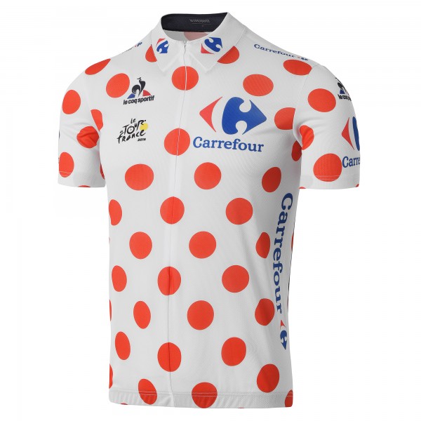 Tour De France polka dot Maglia Ciclismo Manica Corta 2016 97747-WE