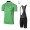 2017 Tour de France verde abbigliamento Maglie Ciclismo Manica Corta et Salopette Ciclismo nero 32457-QO