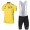 2017 Tour de France giallo abbigliamento Maglie Ciclismo Manica Corta et Salopette Ciclismo 37195-MN