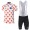 2017 Tour de France Polka Dot abbigliamento Maglie Ciclismo Manica Corta et Salopette Ciclismo 86142-WF