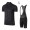 2017 Tour de France nero abbigliamento Maglie Ciclismo Manica Corta et Salopette Ciclismo nero 99871-SV