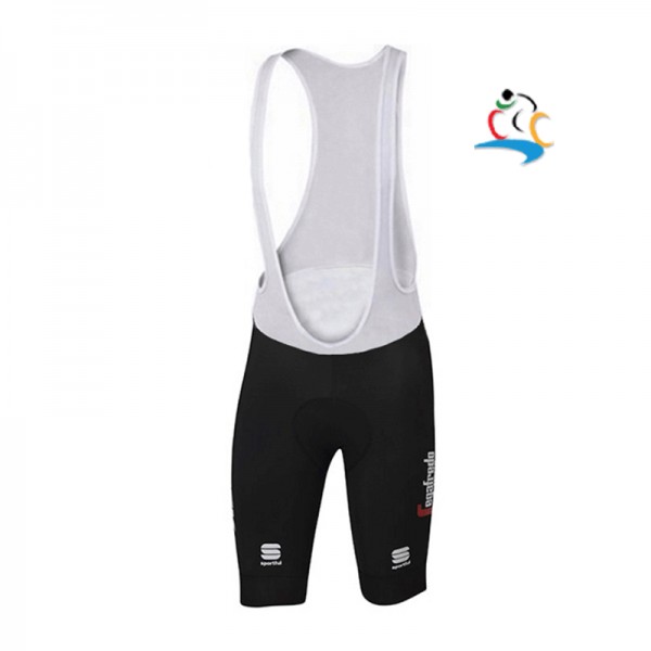 Trek Segafredo Pro nero 2017 Salopette Ciclismo 54005-JO