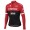 Trek Segafredo Pro 2017 Rosso Maglie Ciclismo Manica Lunga 65574-LZ
