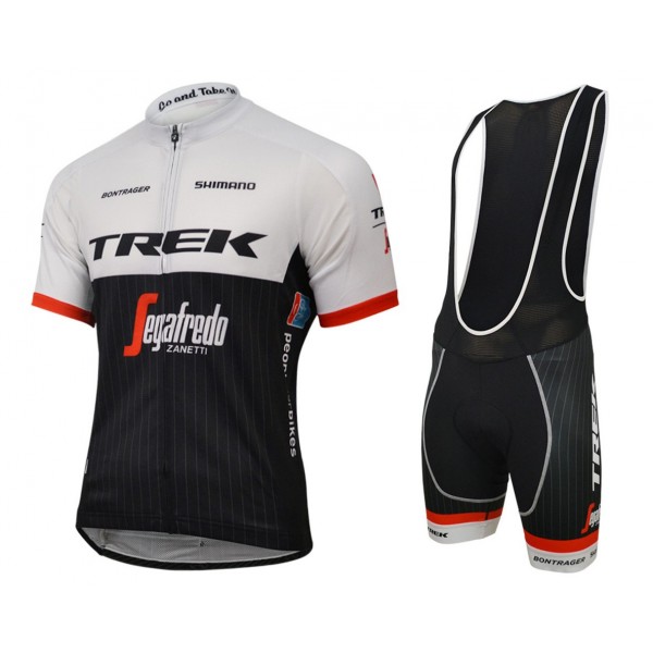 2016 Trek Segafredo abbigliamento Maglie Ciclismo Manica Corta et Salopette Ciclismo nero 67283-BL