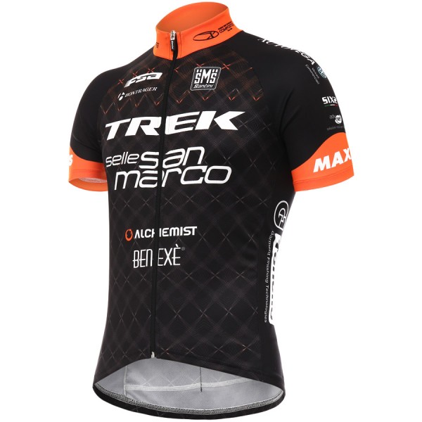 Trek Selle San Marco 2017 nero Maglia Ciclismo Manica Corta 99418-AO