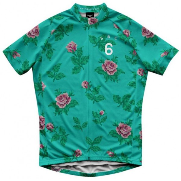 2016 Twin Six Speedy Rose Canyon Maglia Ciclismo Manica Corta 65608-UT