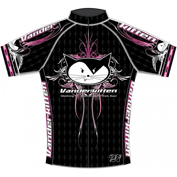 Vanderkitten Warrior Pro pink Maglia Ciclismo Manica Corta 68246-YQ