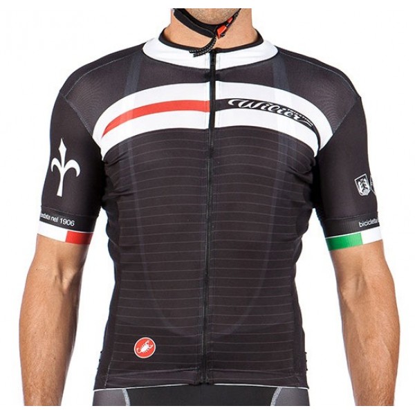 2016 Wilier Free Aero Race Maglia Ciclismo Manica Corta 85778-MR