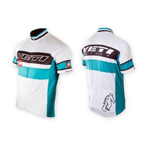 2016 Yeti racen xc Maglia Ciclismo Manica Corta bianco 32878-VL