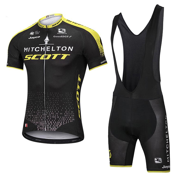 2018 Mitchelton Scott abbigliamento Ciclismo Completo Maglia Ciclismo Corta e Salopette nero 10996CE 2018 Mitchelton Scott abbigliamento Ciclismo Completo Maglia Ciclismo Corta e Salopette nero 10996CE