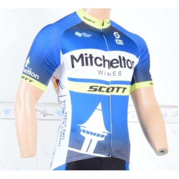 Mitchelton Scott 2018 blauw Maglia Ciclismo Manica Corta 36853ZB Mitchelton Scott 2018 blauw Maglia Ciclismo Manica Corta 36853ZB