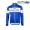 2018 Quick Step Floors blu Maglia Ciclismo Manica Lunga 37528LA