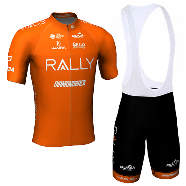 2018 RALLY abbigliamento Ciclismo Completo Maglia Ciclismo Corta e Salopette 47277LJ