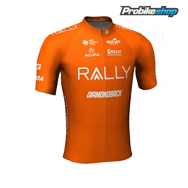 2018 RALLY Maglia Ciclismo Manica Corta 70389HM