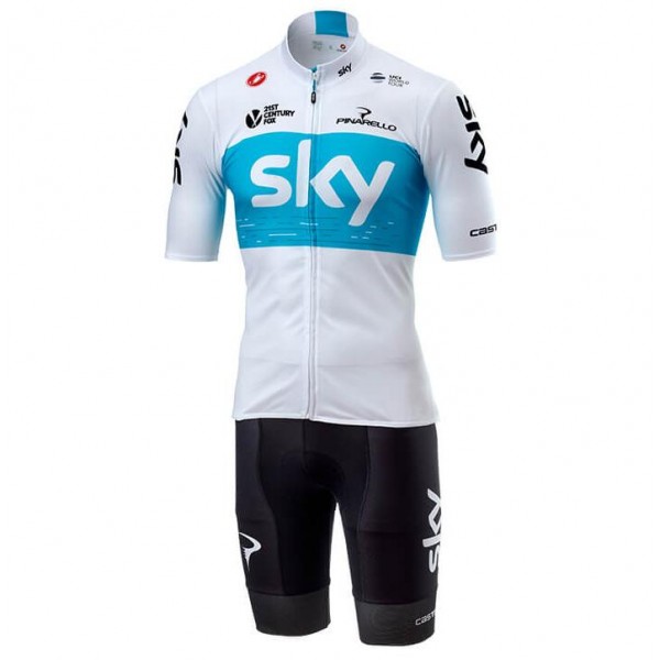 Squadre SKY 2018 bianco abbigliamento Ciclismo Completo Maglia Ciclismo Corta e Pantaloni Ciclismo 73383LG Squadre SKY 2018 bianco abbigliamento Ciclismo Completo Maglia Ciclismo Corta e Pantaloni Ciclismo 73383LG