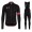 Completo Ciclismo 2019 Rapha RCC nero-Rose Maglia Ciclismo Manica Lunga e Salopette