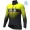 Completo Ciclismo 2019 ALE Summit nero-giallo thermique Maglia Ciclismo Manica Lunga