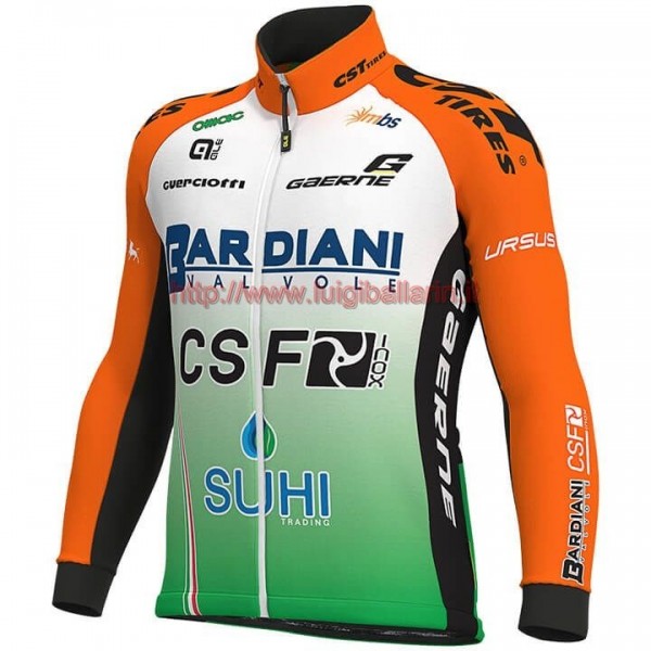 Completo Ciclismo 2019 Bardiani CSF Maglia Ciclismo Manica Lunga