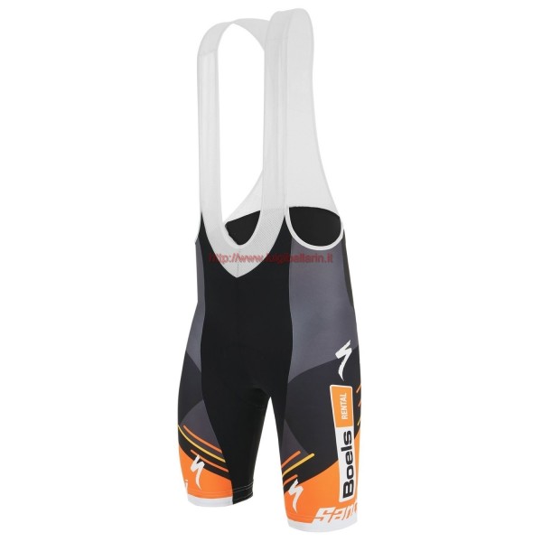 Completo Ciclismo 2019 Boels Dolmans Orange Salopette Ciclismo