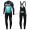 Completo Ciclismo 2019 Bora Squadre nero-verde Maglia Ciclismo Manica Lunga e Salopette