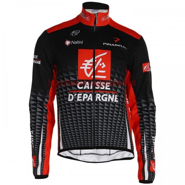 Completo Ciclismo 2019 Caisse d'Epargne Squadre Maglia Ciclismo Manica Lunga