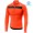 Completo Ciclismo 2019 Casteli Puro 3 Orange thermique Maglia Ciclismo Manica Lunga