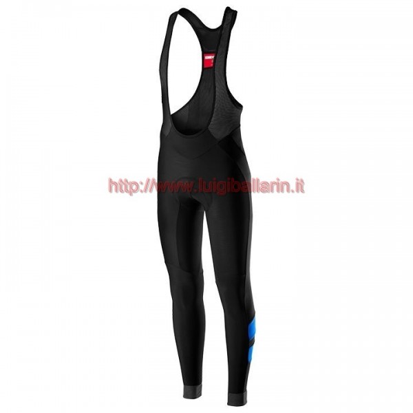 Completo Ciclismo 2019 Casteli Raddoppia 2 Blu Salopette Lunga Ciclismo