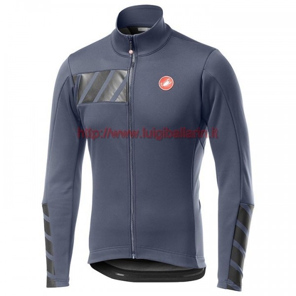 Completo Ciclismo 2019 Casteli Raddoppia 2 Gris Maglia Ciclismo Manica Lunga