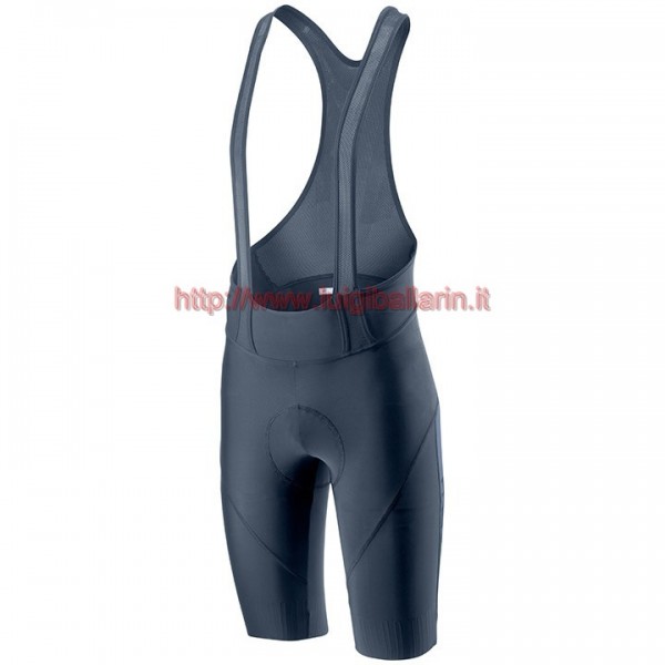 Completo Ciclismo 2019 Casteli Ruota Blu Salopette Ciclismo