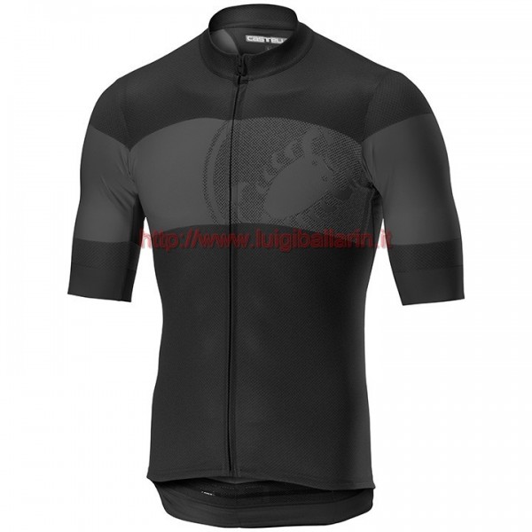 Completo Ciclismo 2019 Casteli Ruota nero Maglia Ciclismo Manica Corta