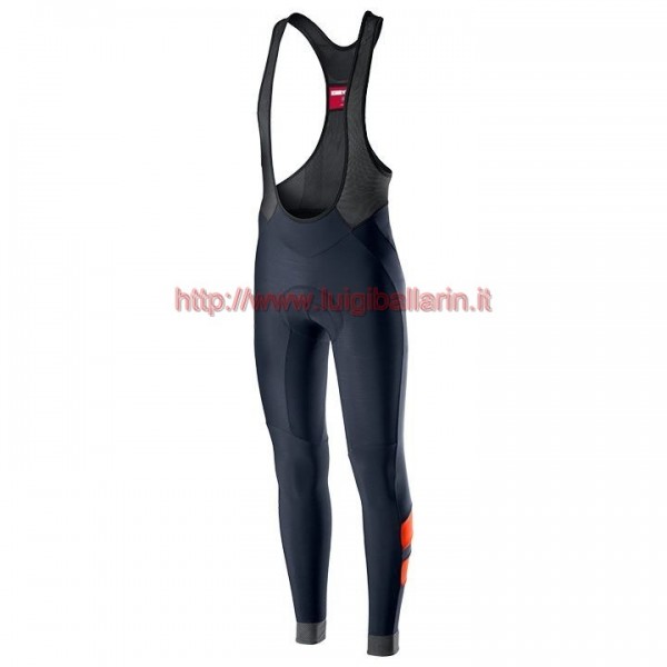 Completo Ciclismo 2019 Casteli TRAS Gris Salopette Lunga Ciclismo