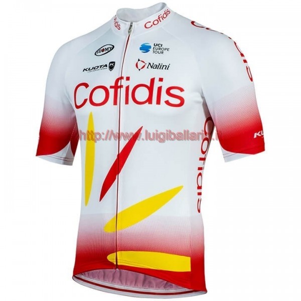 Completo Ciclismo 2019 Cofidis Squadre Maglia Ciclismo Manica Corta