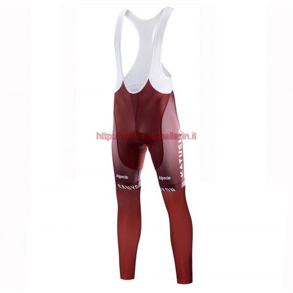 Completo Ciclismo 2019 Katusha Alpecin Squadre Salopette Lunga Ciclismo