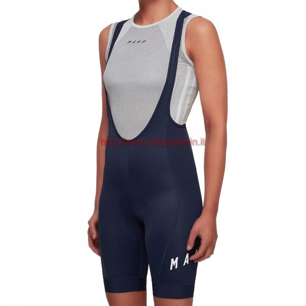 Completo Ciclismo 2019 MAAP M-Flag ultra marine donna Salopette Ciclismo