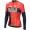 Completo Ciclismo 2019 Merida Bahrain rosso Maglia Ciclismo Manica Lunga