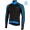 Completo Ciclismo 2019 Nalini CRIT 3L 2.0 nero-Blu thermique Maglia Ciclismo Manica Lunga