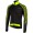 Completo Ciclismo 2019 Nalini CRIT 3L 2.0 nero-giallo Maglia Ciclismo Manica Lunga