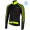 Completo Ciclismo 2019 Nalini CRIT 3L 2.0 nero-giallo thermique Maglia Ciclismo Manica Lunga