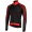 Completo Ciclismo 2019 Nalini CRIT 3L 2.0 nero-rosso Maglia Ciclismo Manica Lunga