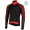 Completo Ciclismo 2019 Nalini CRIT 3L 2.0 nero-rosso thermique Maglia Ciclismo Manica Lunga