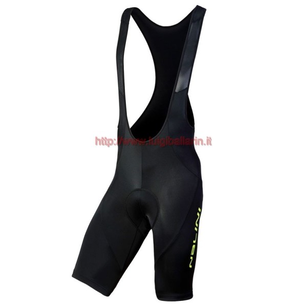 Completo Ciclismo 2019 Nalini Descesa 2.0 nero-giallo Salopette Ciclismo