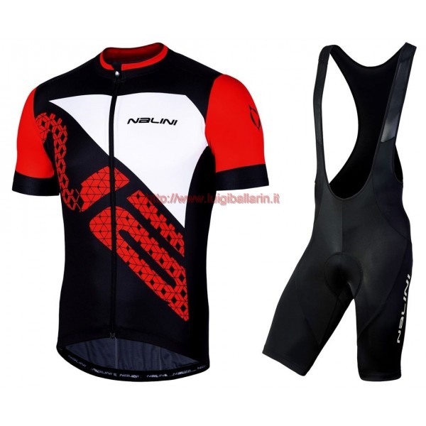 Completo Ciclismo 2019 Nalini Volata 2.0 BWR abbigliamento Bici Completo Maglia Ciclismo Corta e Salopette