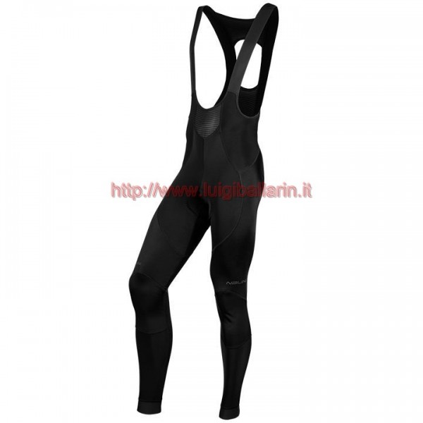 Completo Ciclismo 2019 Nalini Warm 2.0 nero-giallo Salopette Lunga Ciclismo